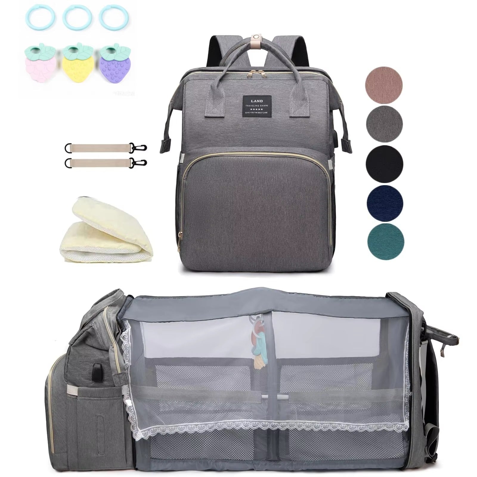 SmartPack™ どこでもベビーベッド