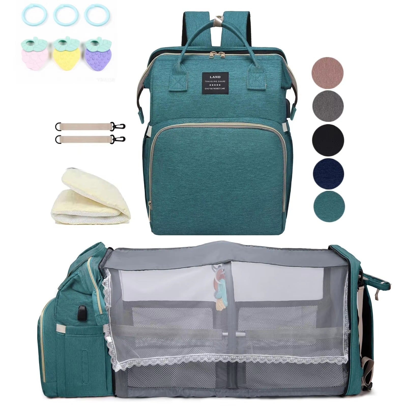 SmartPack™ どこでもベビーベッド