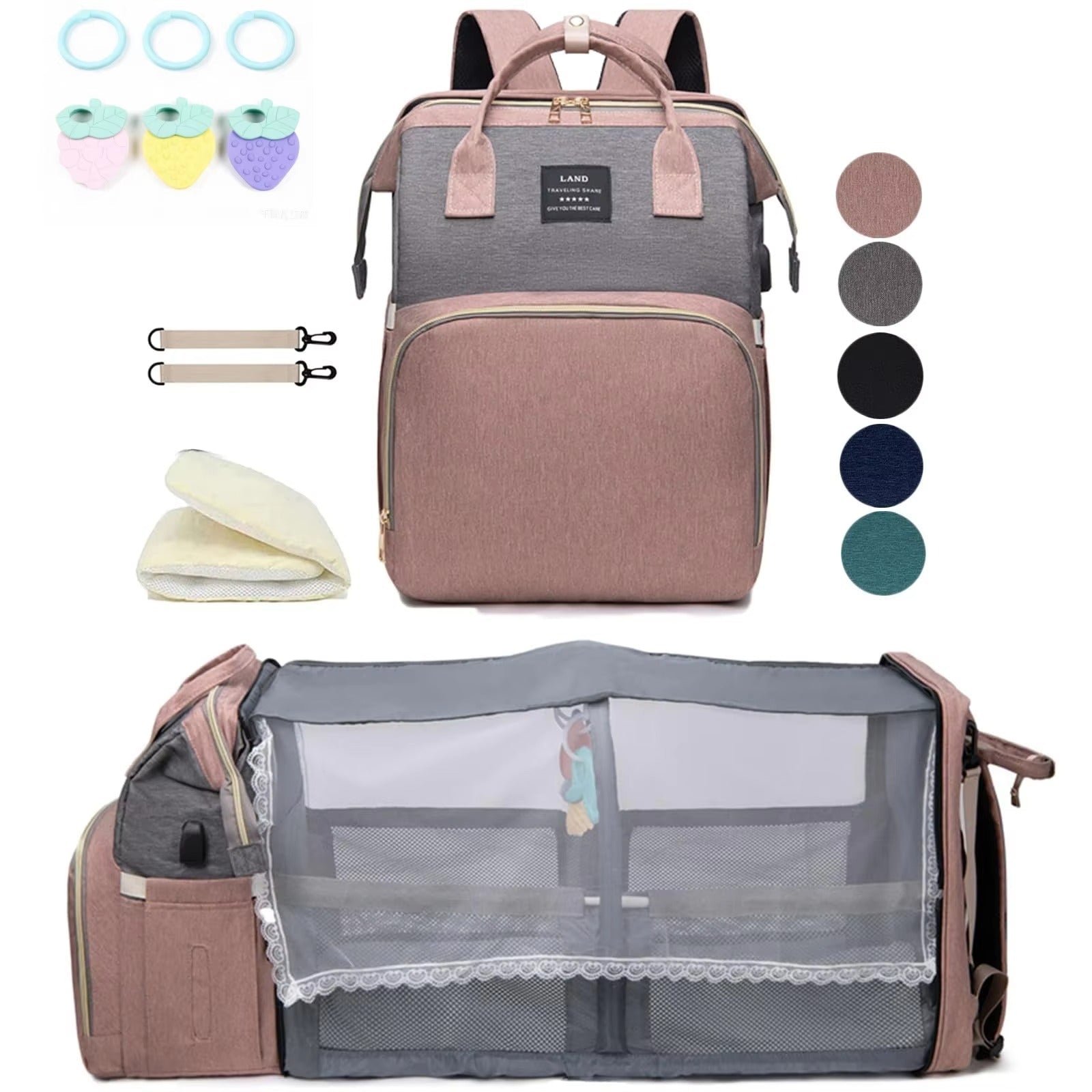 SmartPack™ どこでもベビーベッド