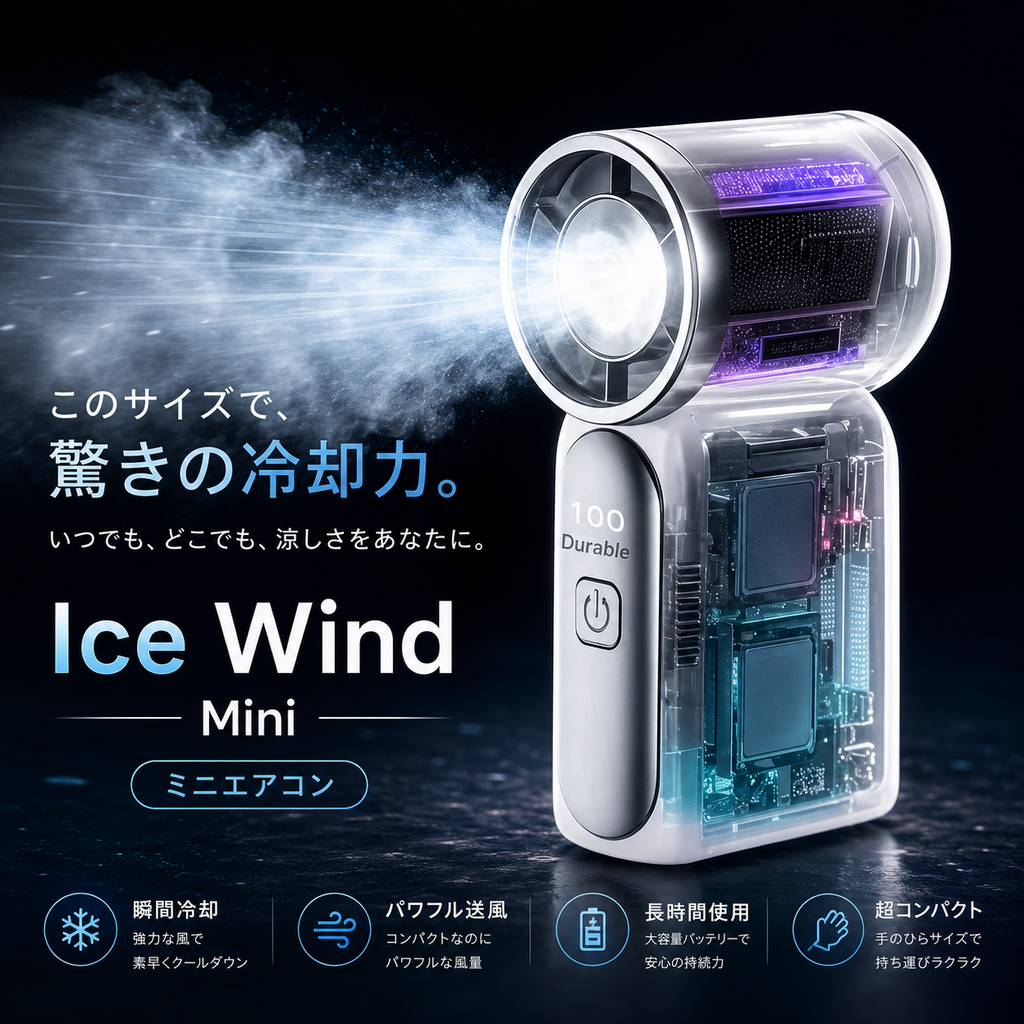 MiniFan™ 超軽量ポータブルファン