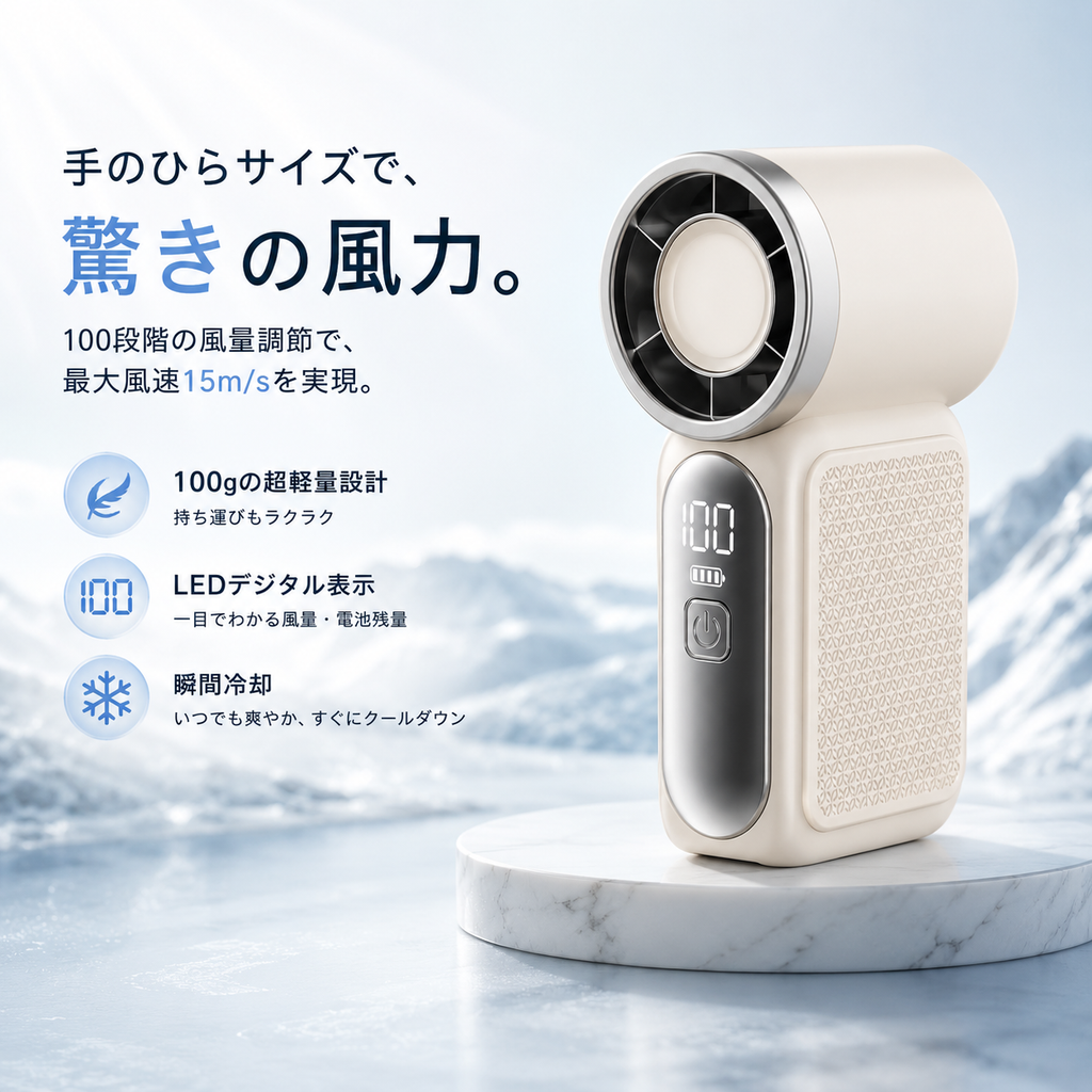 MiniFan™ 超軽量ポータブルファン