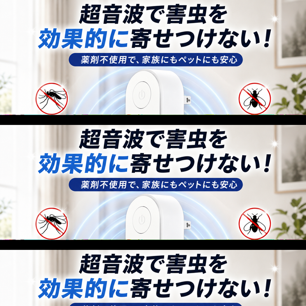 HomeDefense™ 家庭用防虫器